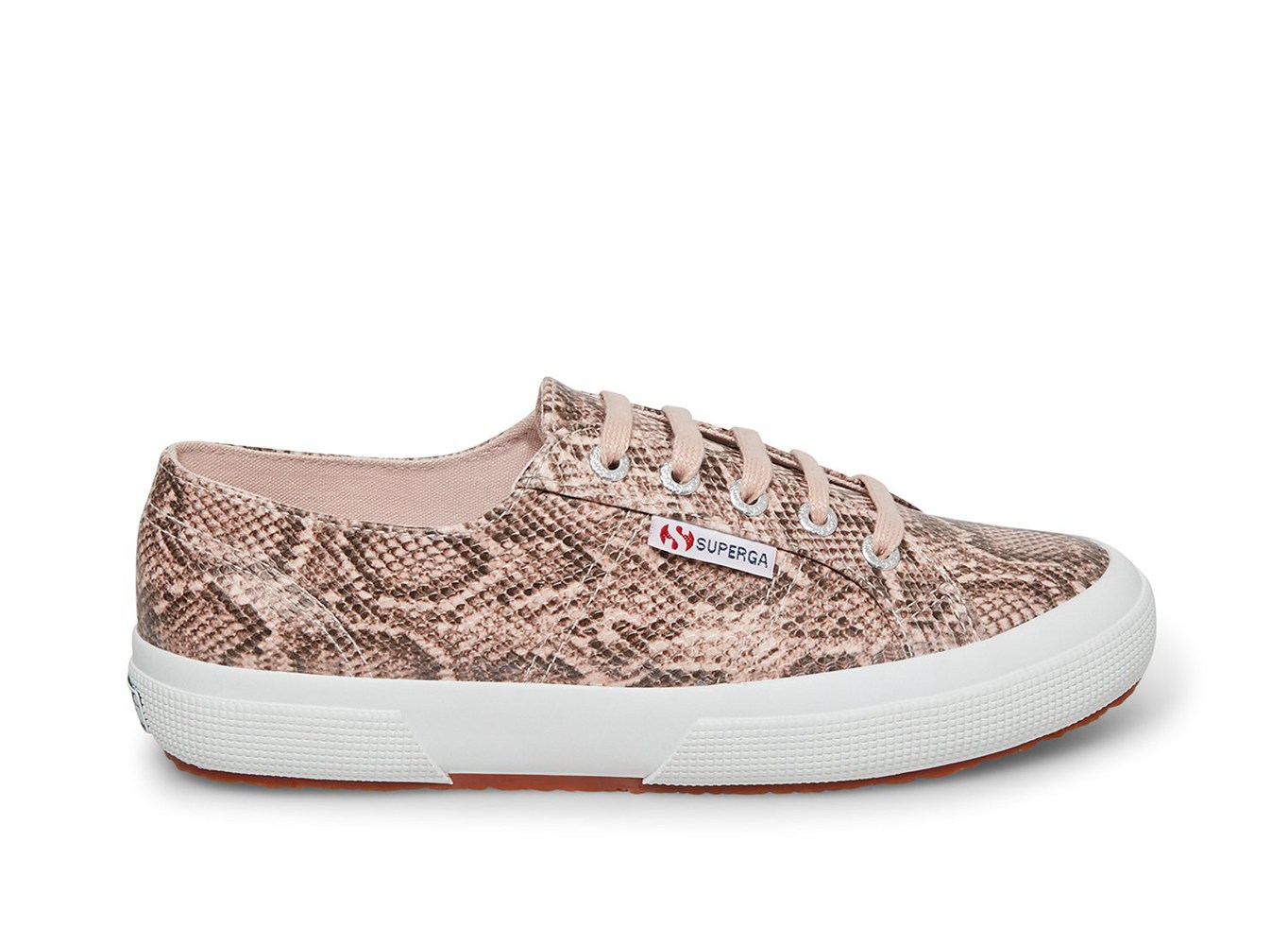 Zapatillas Superga Mujer Beige/Serpent - 2750 Faux Snake - 967318FJH